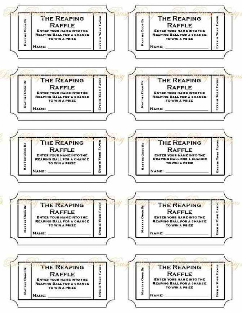 Raffle Ticket Numbering Free Printable Raffle Ticket Template - Free Printable Raffle Ticket Template