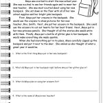 Reading Worksheeets   Free Printable Literacy Worksheets For Adults