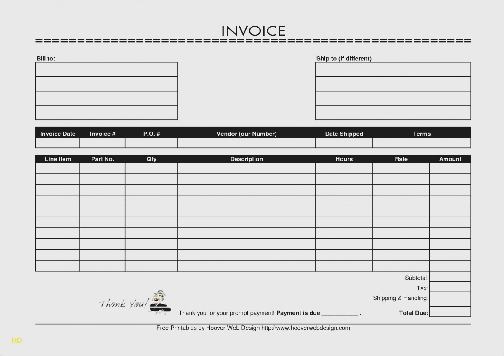 Reasons Why Free Printable | Invoice And Resume Template Ideas - Free Printable Invoice Templates