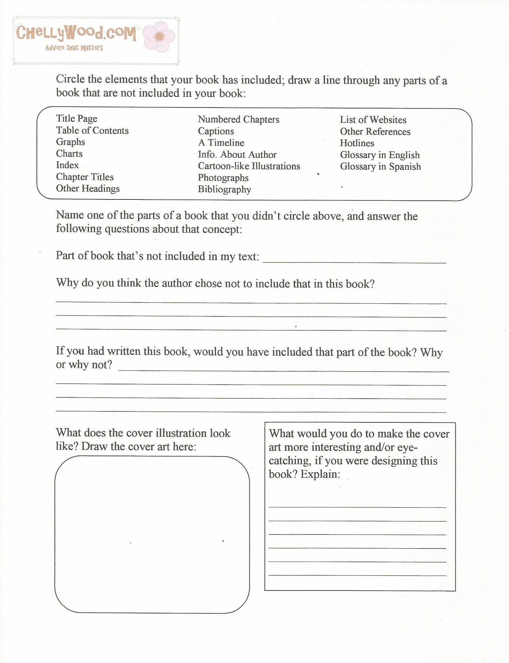 Reference Book Report Forms Printable - 9.5.kaartenstemp.nl • - Free Printable Spanish Books