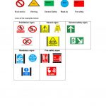Safety Signs Worksheet   Free Esl Printable Worksheets Madeteachers   Free Printable Health And Safety Signs