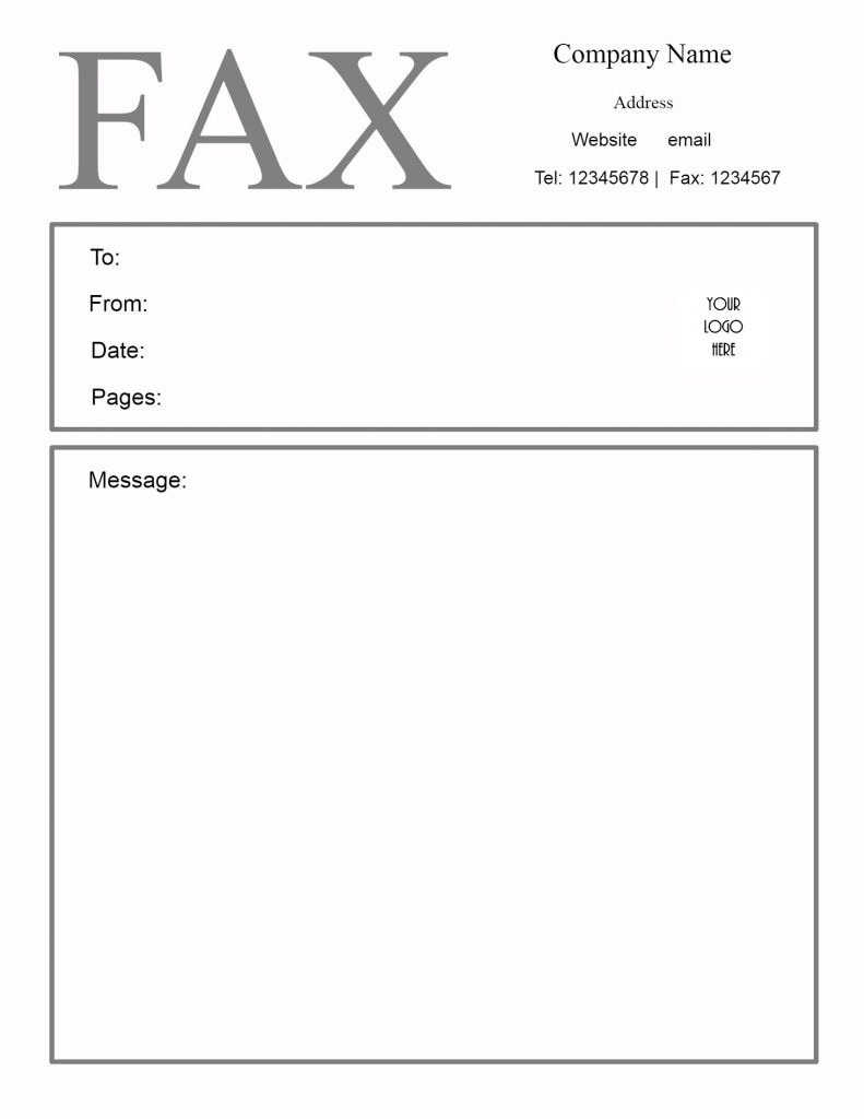 Sample Of Fax Cover Sheet Pdf Download | [Free]* Fax Cover Sheet - Free Printable Fax Cover Sheet Pdf