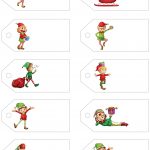 Santa's Little Gift To You! Free Printable Gift Tags And Labels   Free Printable Holiday Gift Labels