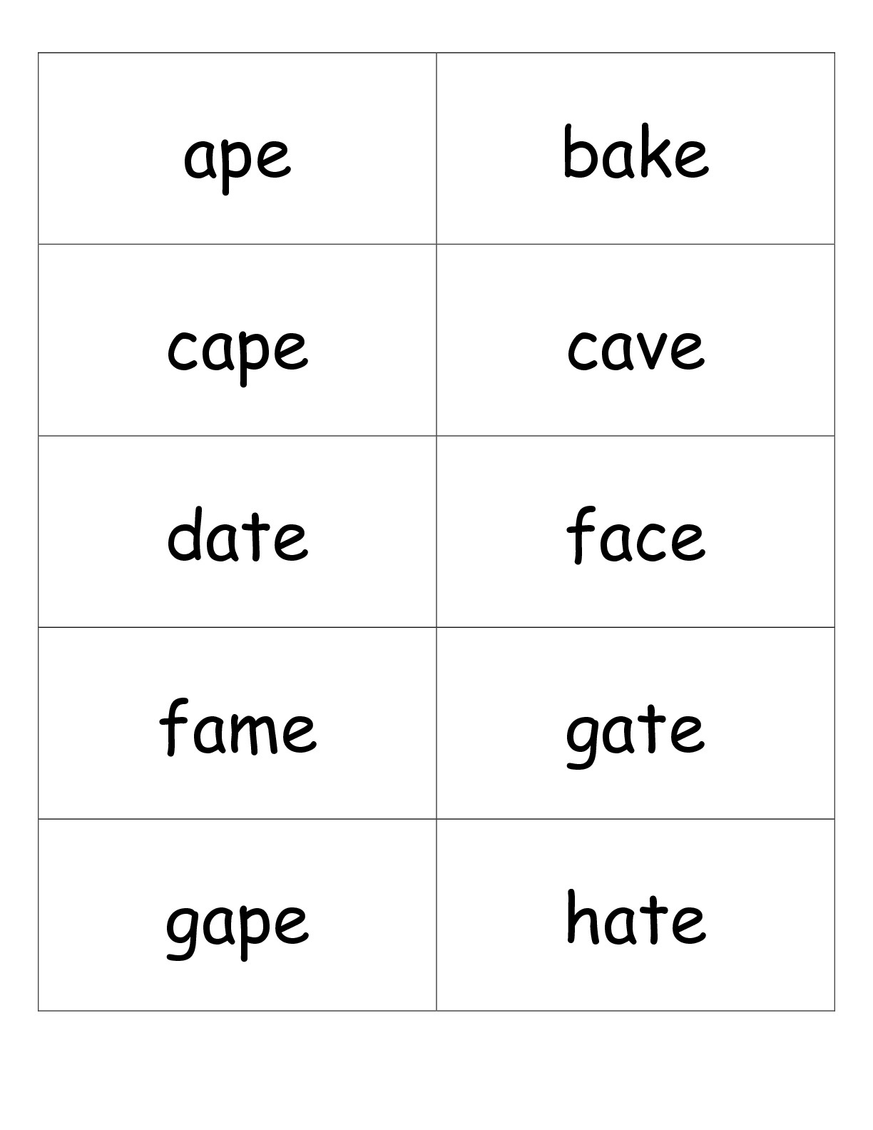 Second Grade Phonics Worksheets And Flashcards - Free Printable Phonics Worksheets For Second Grade