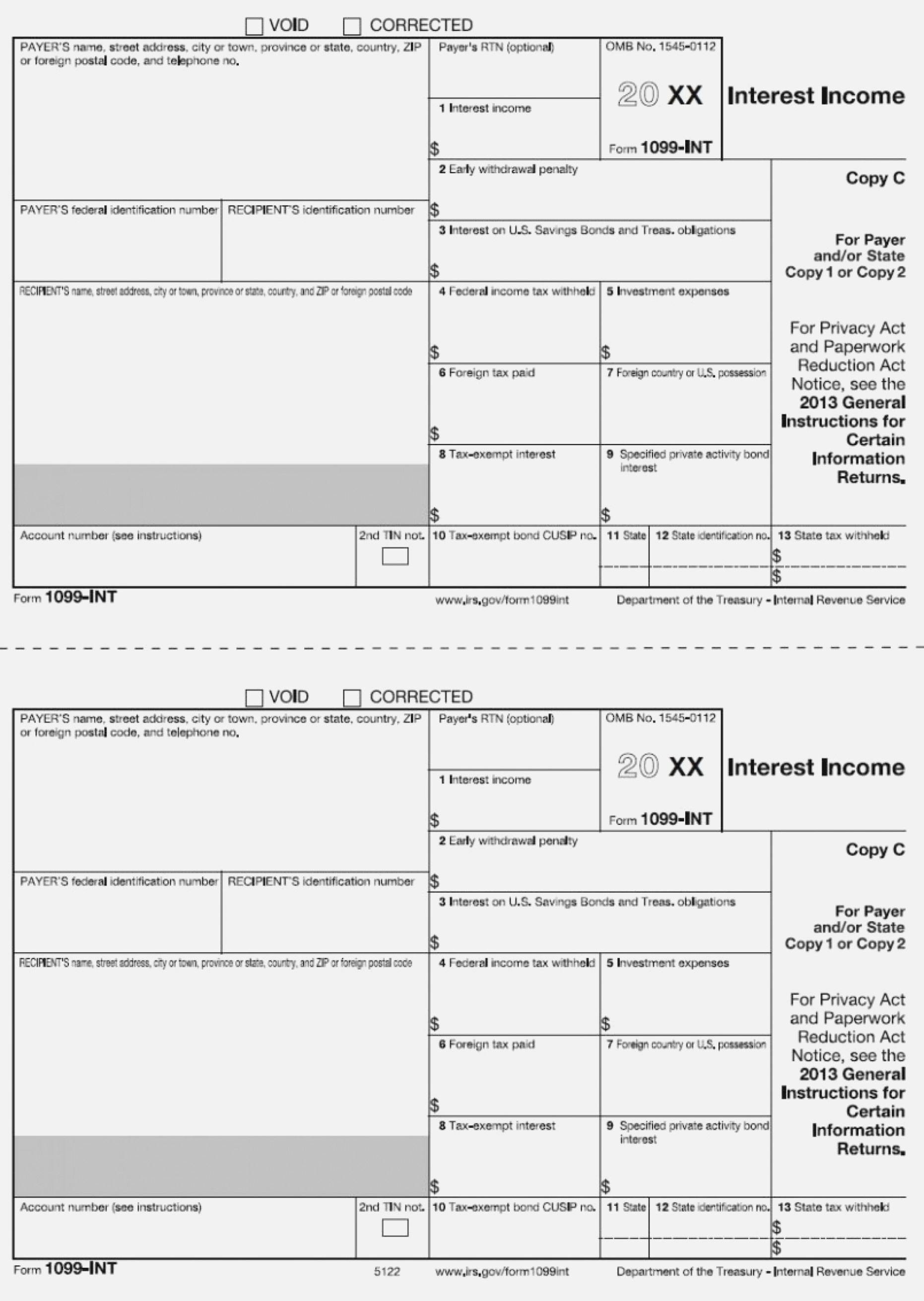 Seven Doubts You Should | Invoice And Resume Template Ideas - Free Printable 1099 Misc Forms