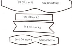Free Bow Tie Template Printable