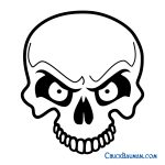 Skulls Airbrushing   Free Skull Airbrushing Stencils   Free   Free Printable Airbrush Stencils