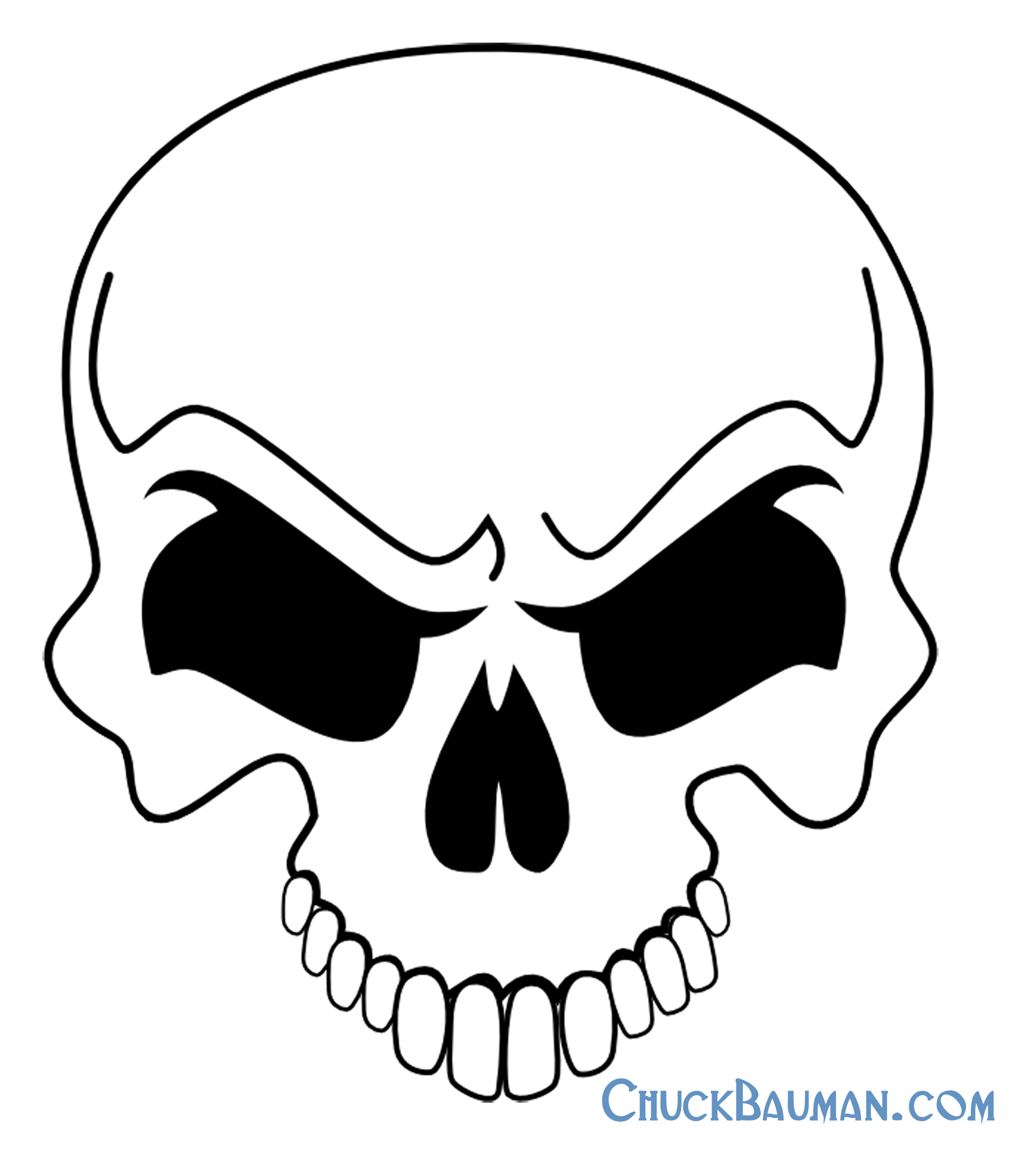 Skulls Airbrushing - Free Skull Airbrushing Stencils - Free - Free Printable Airbrush Stencils