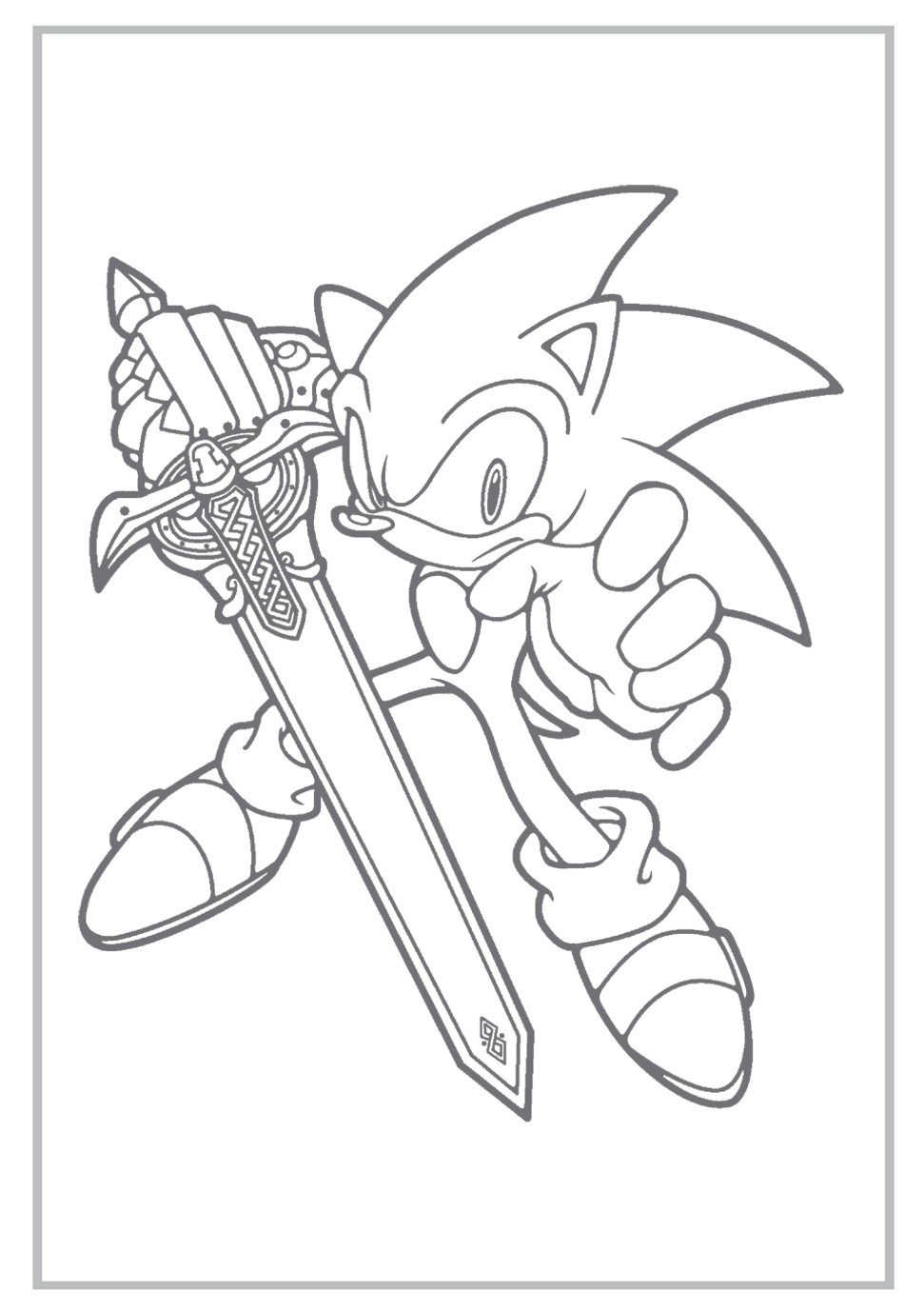Sonic Coloring Pages | Sonic The Hedgehog Coloring Pages Free - Sonic Coloring Pages Free Printable