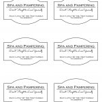 Spa And Pampering In A Jar | Baskets | Pinterest | Spa In A Jar, Spa   Spa In A Jar Free Printable Labels