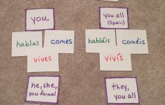 Free Printable Spanish Verb Flashcards