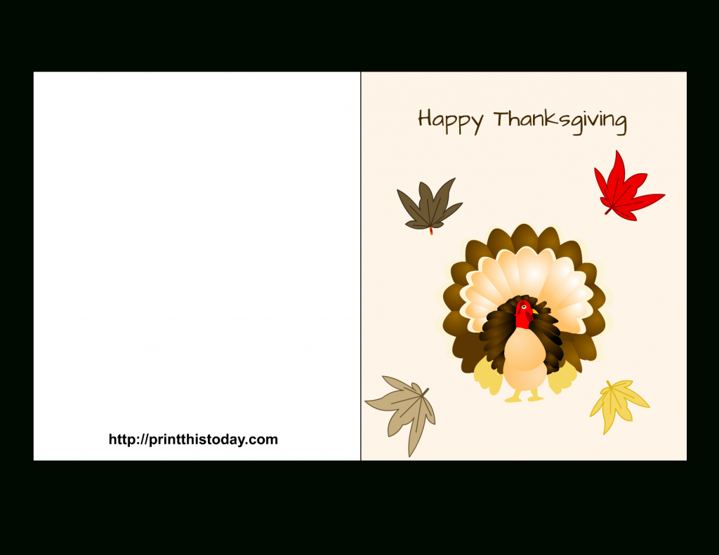 Special &amp;quot;happy Thanksgiving Cards&amp;quot; Printable For Parents &amp;amp; Friends - Free Printable Thanksgiving Cards
