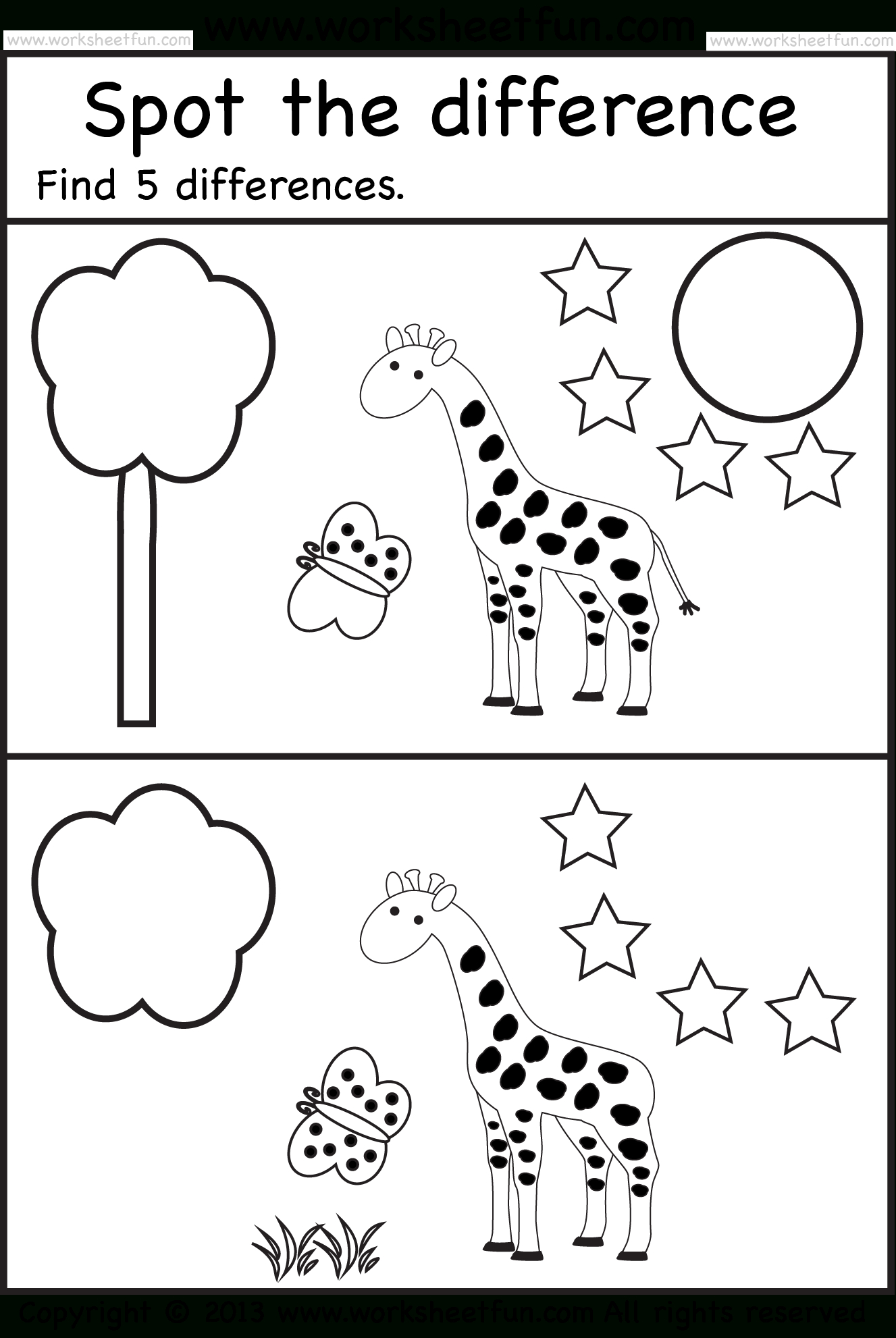 Free Printable Spot The Difference For Kids Free Printable