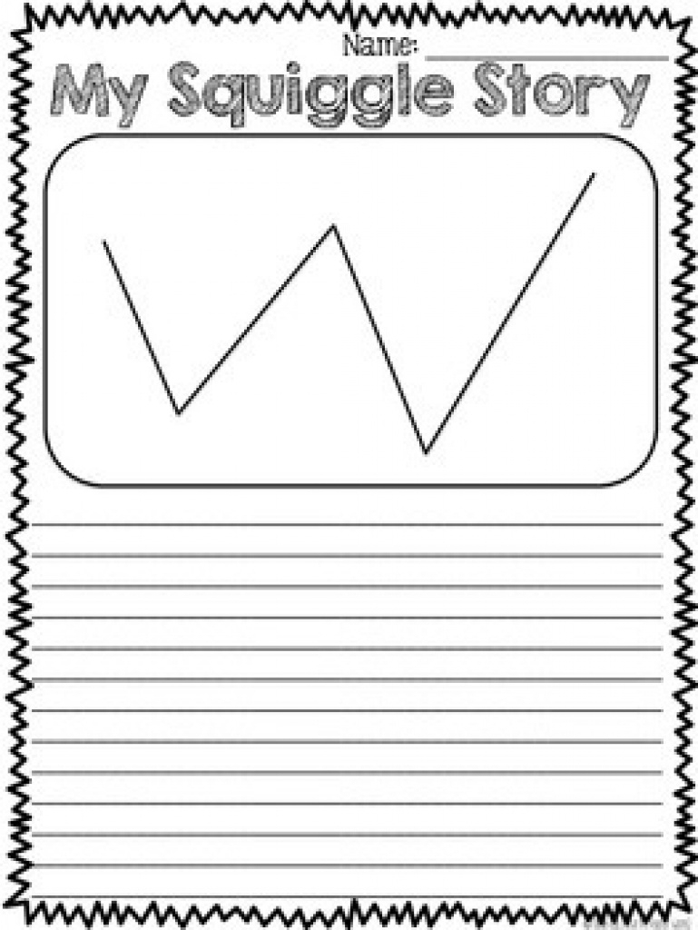 Squiggle Stories - Creative Writing Activity (Grades K-6)Natalie Kay - Free Squiggle Story Printable