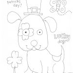 St. Patrick's Day Coloring Page Preschool  Free Printable | St   Free Printable St Patrick Day Coloring Pages