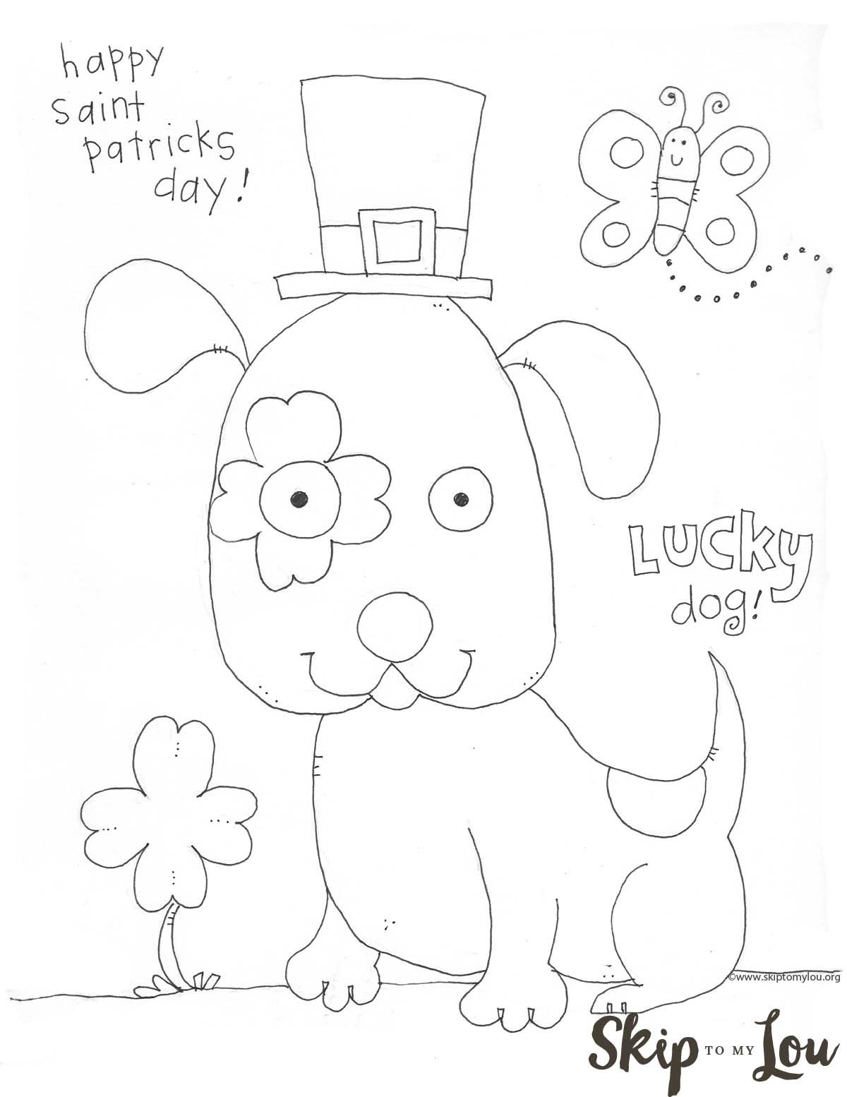St. Patrick&amp;#039;s Day Coloring Page Preschool- Free Printable | St - Free Printable St Patrick Day Coloring Pages