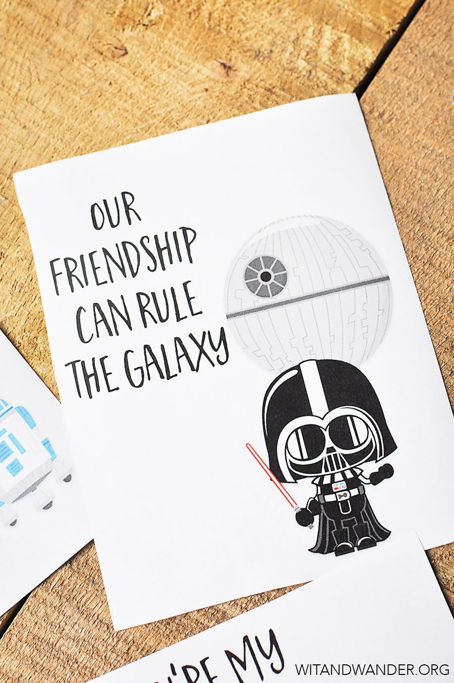 Star Wars Valentine&amp;#039;s Day Cards For Kids | Valentines | Pinterest - Star Wars Printable Cards Free