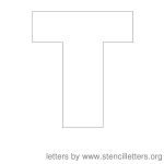 Stencil Letters 12 Inch Uppercase | Stencil Letters Org   Free Printable Alphabet Stencils Templates