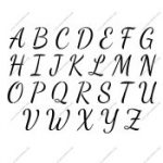 Stencil Letters. Free Printable Stencil Letters, Fonts, Numbers   Free Printable Old English Letters