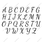Stencil Letters. Free Printable Stencil Letters, Fonts, Numbers - Free Printable Old English Letters