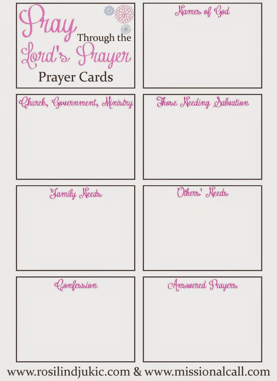 Subscriber Freebie | Diary Of A War Room / Prayer Closet | Prayers - Free Printable Prayer Cards