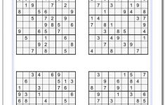 Free Printable Sudoku 6 Per Page