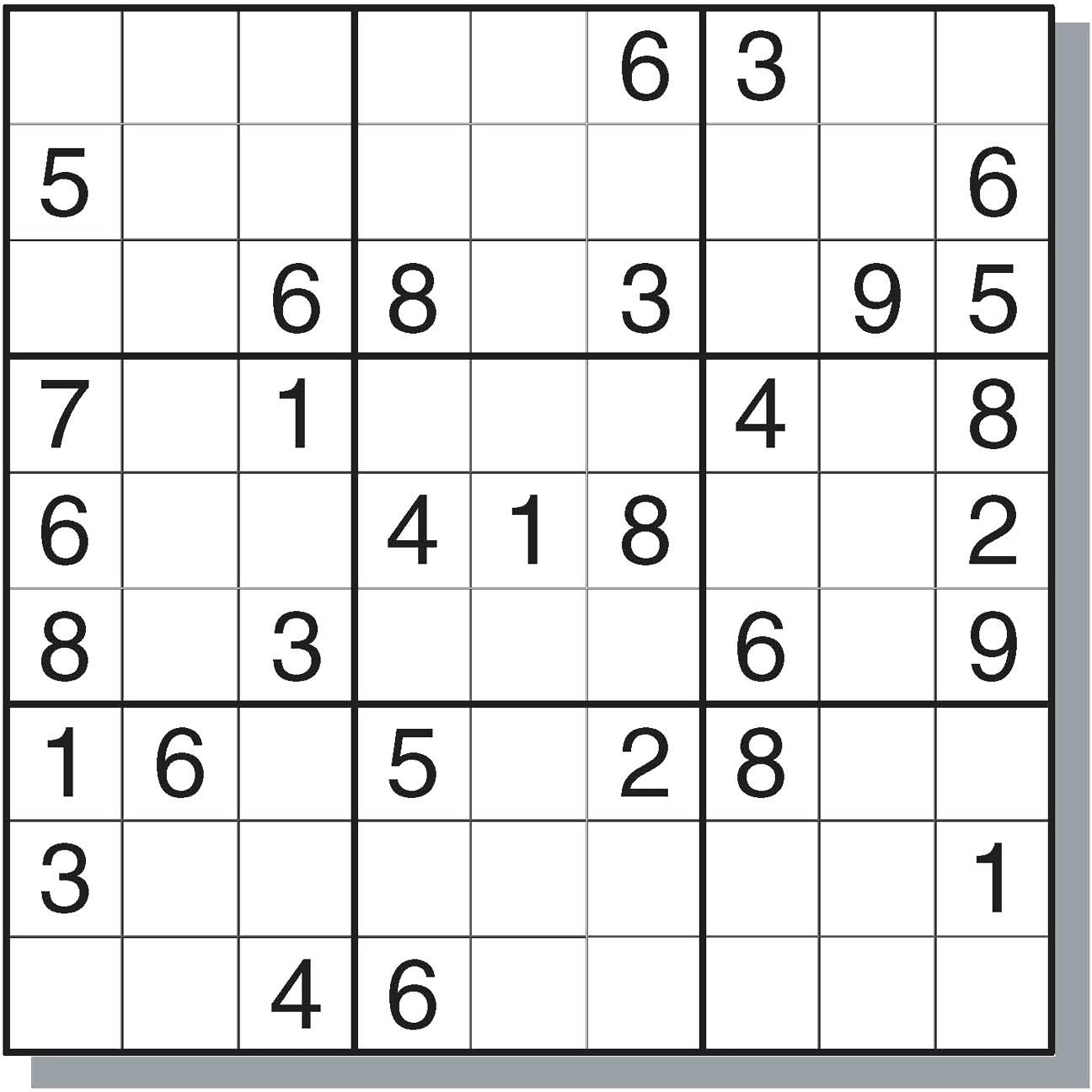 Sudoku Online - Ecosia - Free Printable Sudoku With Answers