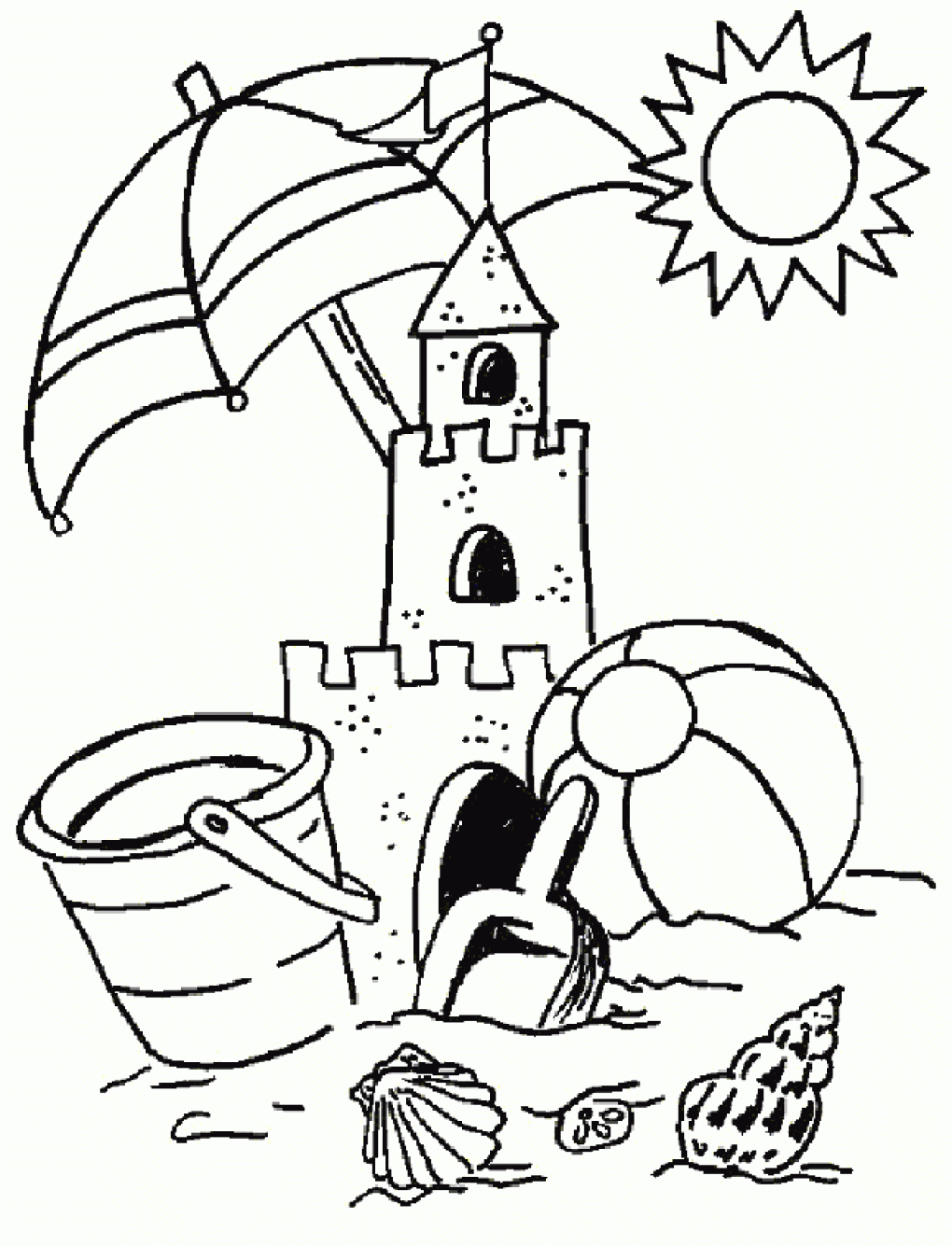 Summer Coloring Pages To Download And Print For Free | S.s Hotel Fun - Free Printable Summer Coloring Pages
