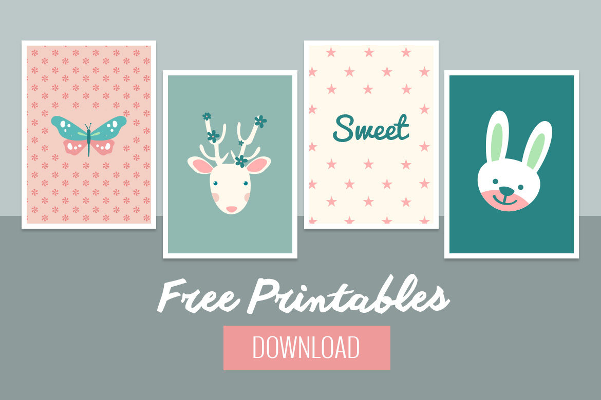 Sweet Baby Wall Decor - Free Printable - Belivindesign - Free Printable Wall Decor