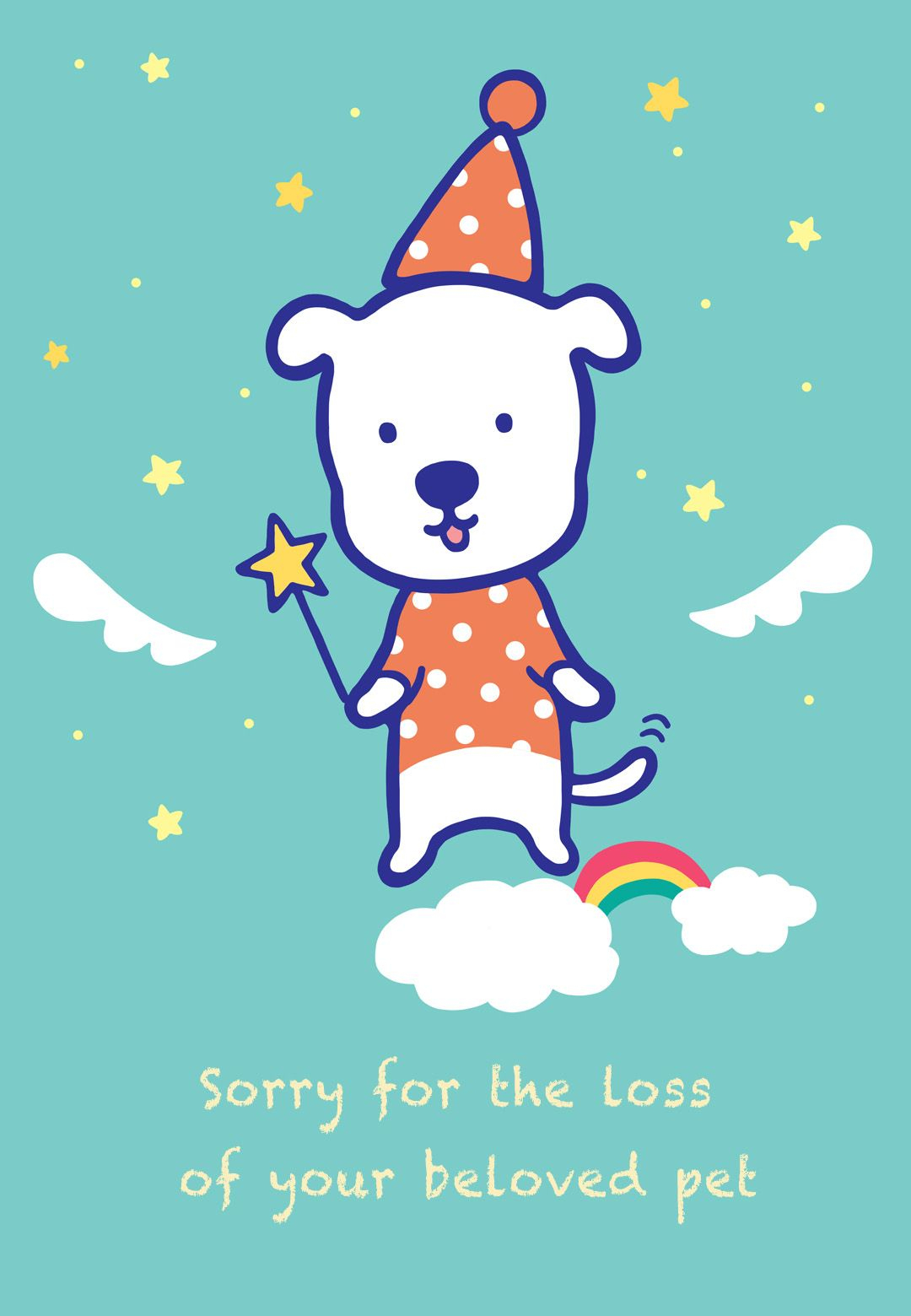 Sympathy #card For The Loss Of A #pet - Free Printable | Sympathy - Free Printable Sympathy Card For Loss Of Pet