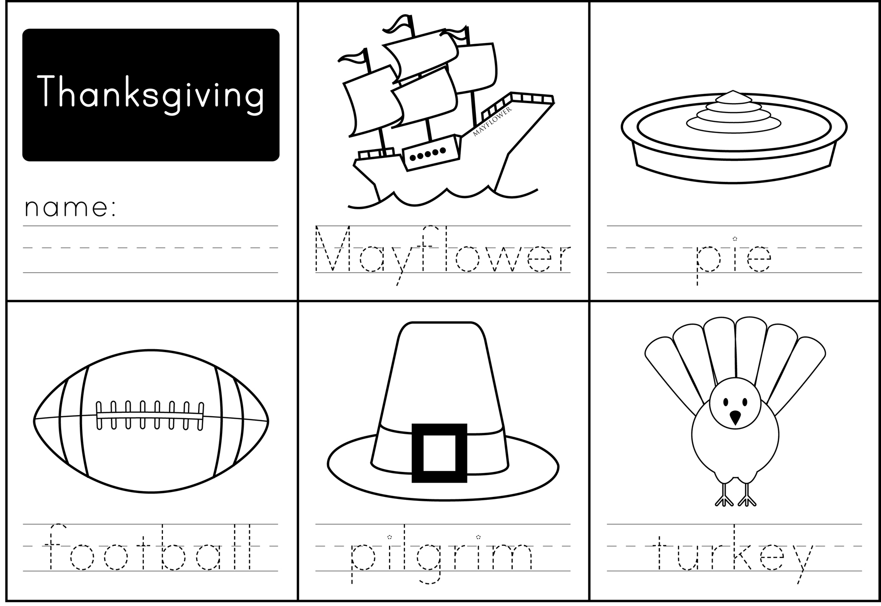 Thanksgiving Activities - Paging Supermom - Free Printable Thanksgiving Activities For Preschoolers