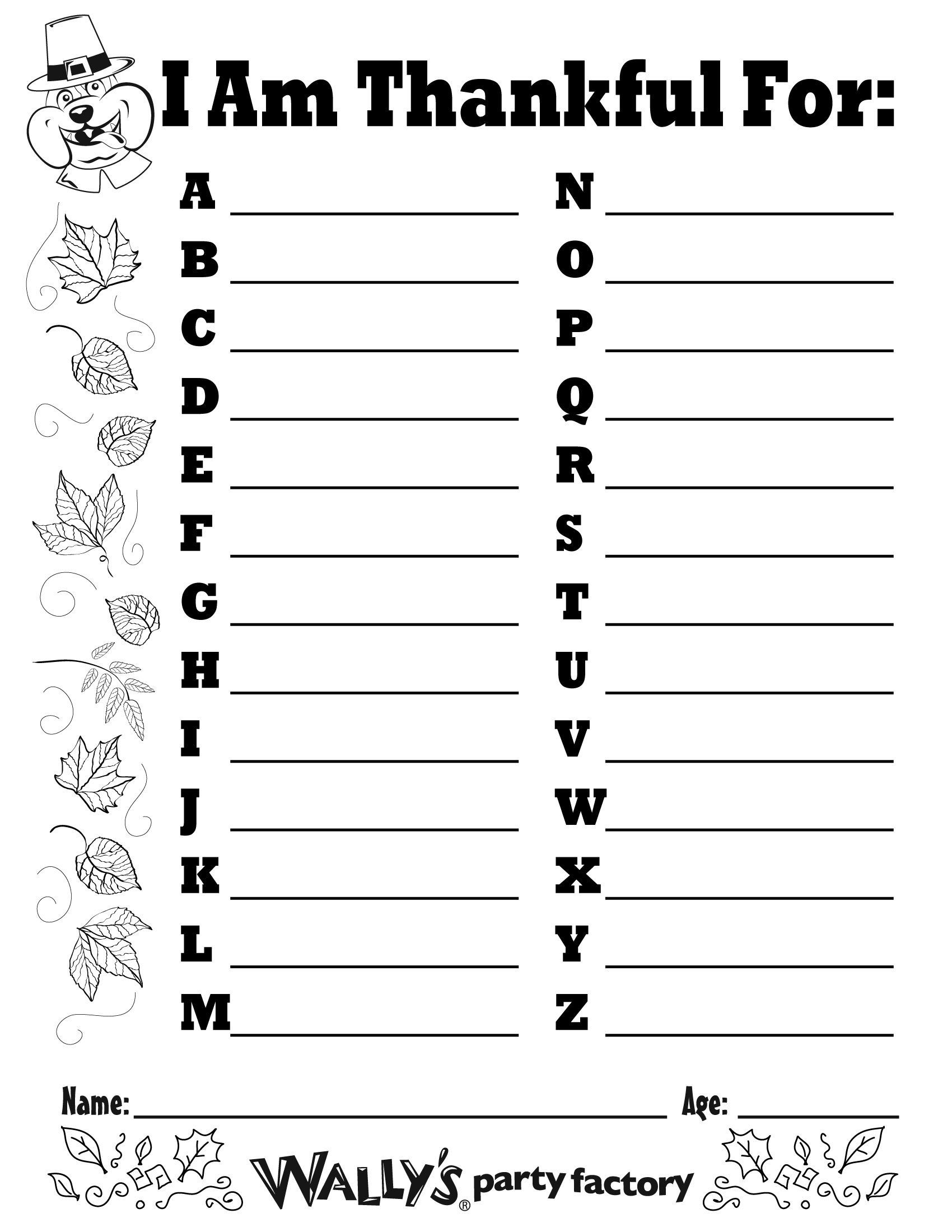 Thanksgiving Kids Activity Sheet Free Printable #free #printable - Free Printable Thanksgiving Activities