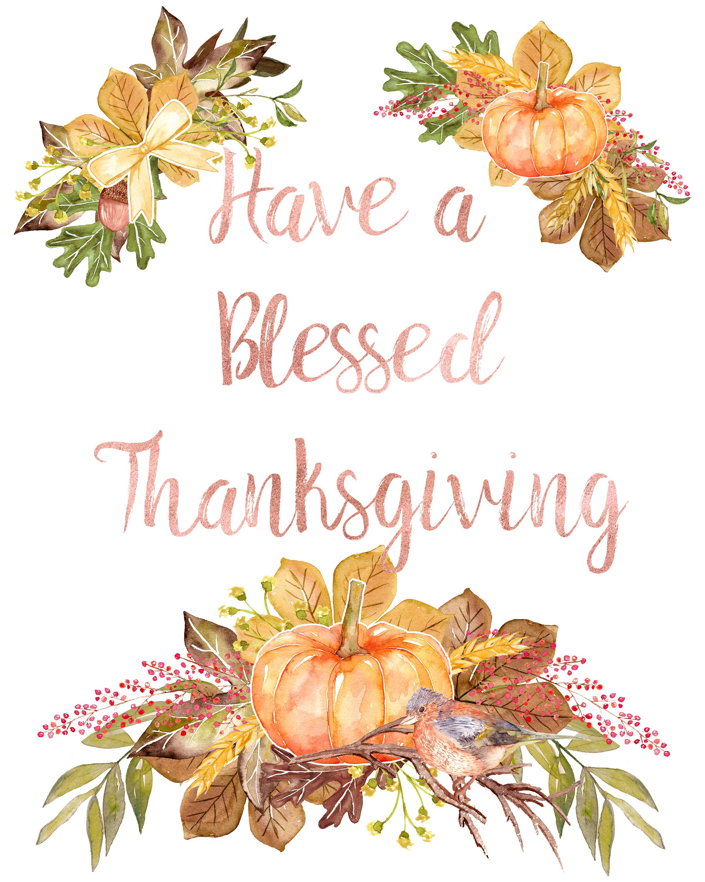 Thanksgiving Printables - Free Printable Thanksgiving Graphics