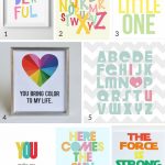 The Definitive Guide: 100 + Free Nursery Art Printables | Nursery   Free Printable Nursery Resources