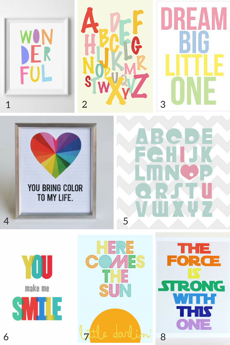 The Definitive Guide: 100 + Free Nursery Art Printables | Nursery - Free Printable Nursery Resources