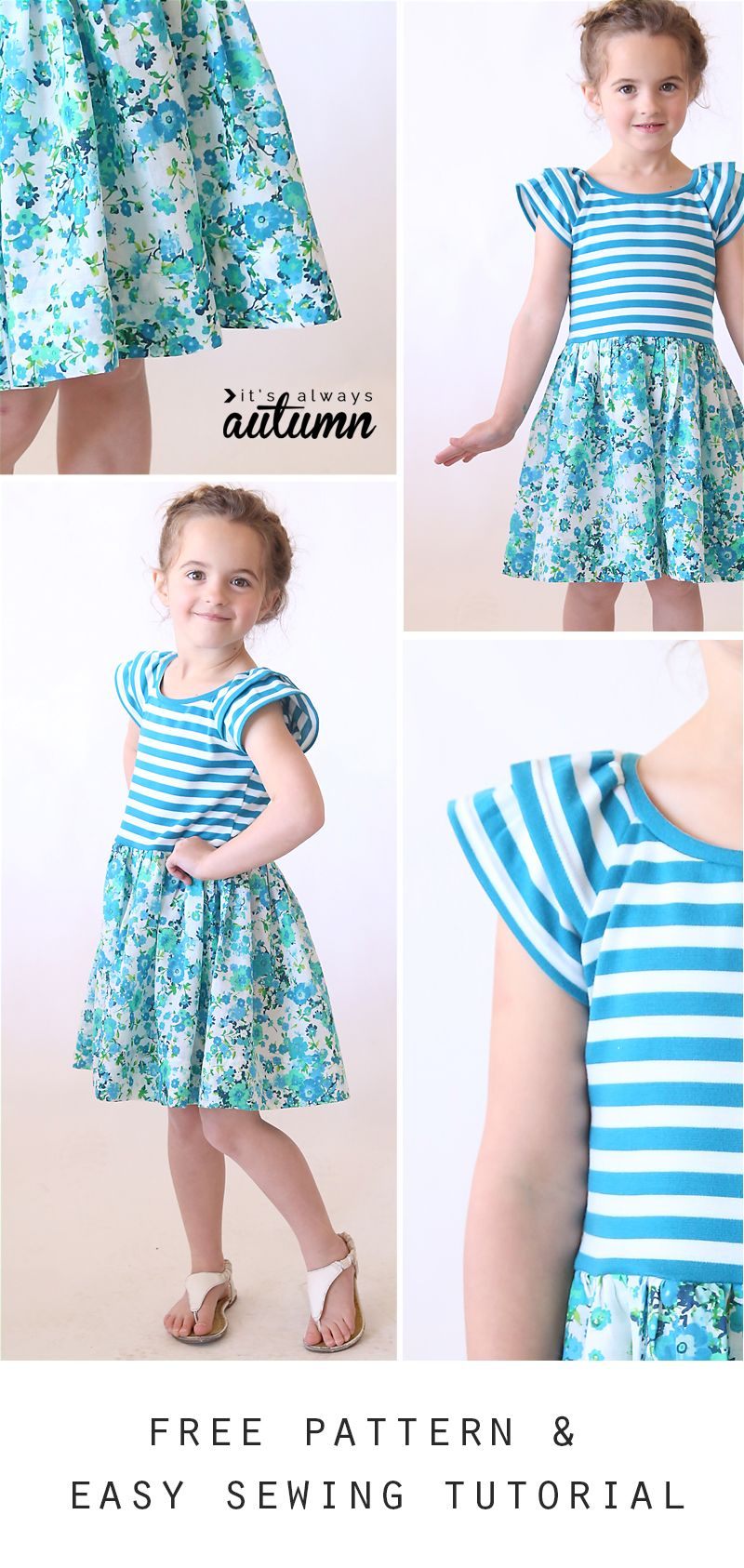 The &amp;quot;hello Spring&amp;quot; Girls&amp;#039; Dress | Children&amp;#039;s Patterns &amp;amp; Inspiration - Free Printable Toddler Dress Patterns