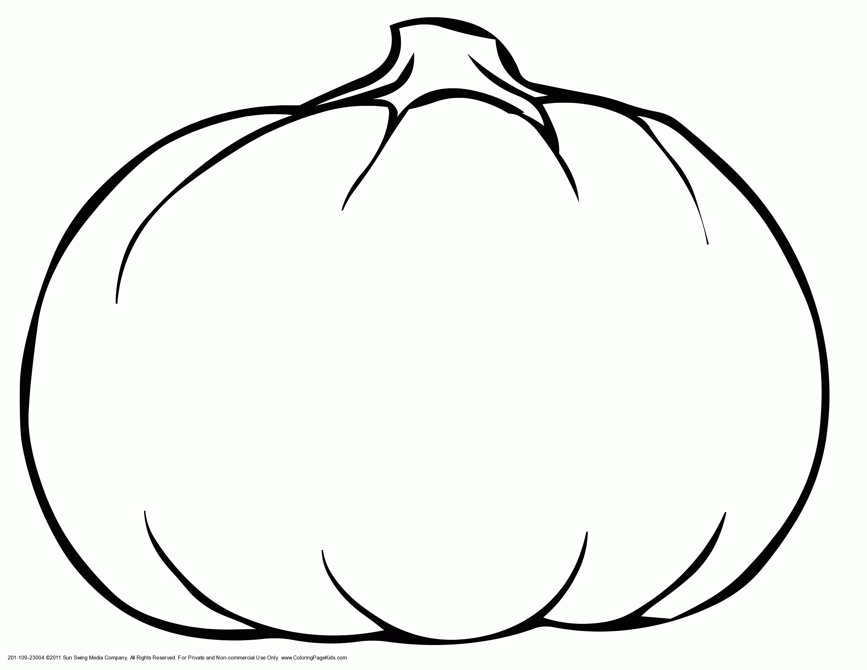 This Is Best Pumpkin Outline Printable #22930 Coloring Pages Of - Free Printable Pumpkin Coloring Pages