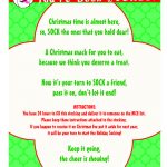 This Is Fun To Print And Surprise A Friend Or Neighbor With A Sweet   You Ve Been Socked Free Printable