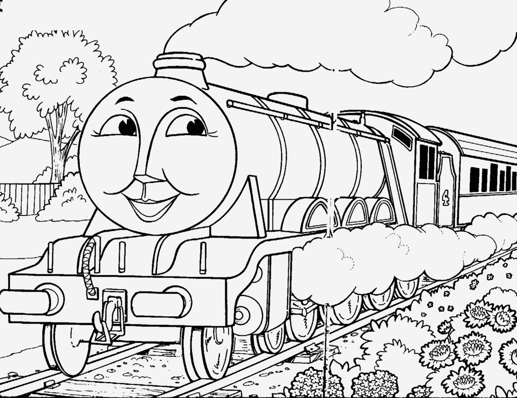 Thomas Coloring Pages The Train Activity Free Printable 1023×789 - Free Printable Train Pictures