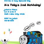 Thomas The Tank Engine Invitation ← Wedding Invitation Templates   Thomas Invitations Printable Free