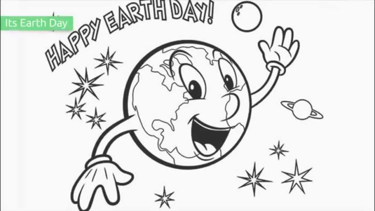 Top 20 Free Printable Earth Day Coloring Pages - Youtube - Free Printable Earth Pictures