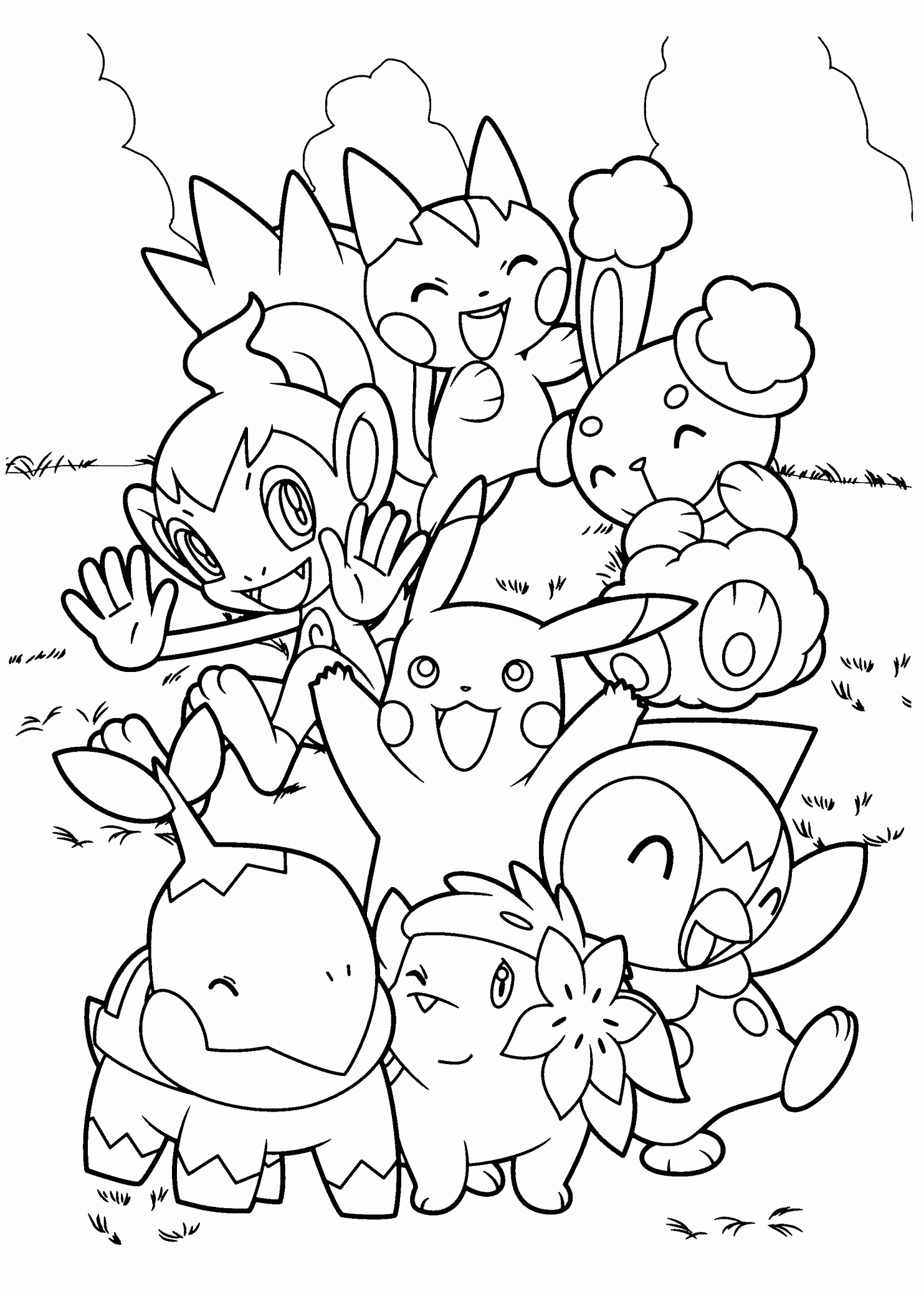 Top 75 Free Printable Pokemon Coloring Pages Online | Pinterest - Free Printable Pokemon Coloring Pages