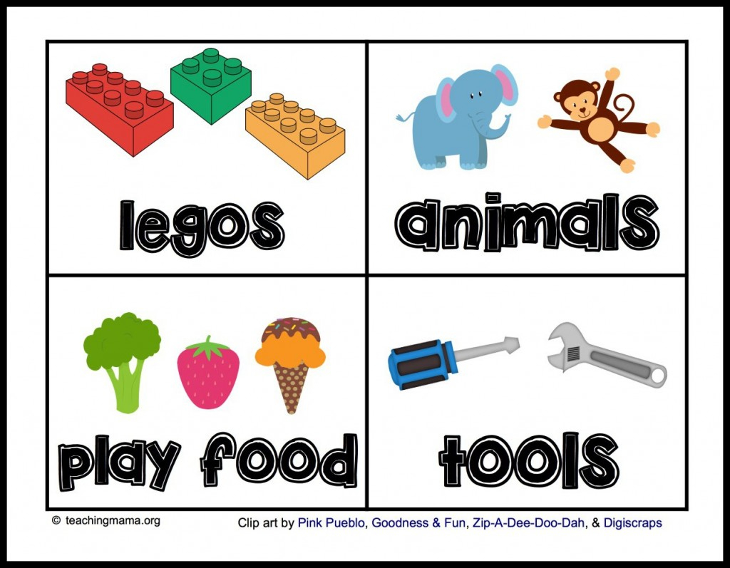 Toy Room Organization &amp;amp; Free Toy Bin Labels - Free Printable Classroom Labels For Preschoolers