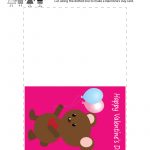 Valentine's Day Greeting Card   Free Kindergarten Holiday Worksheet   Free Printable Teacher&#039;s Day Greeting Cards