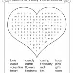 Valentines Day Word Search Large Light Pink Valentine S Crossword   Free Printable Valentine Word Search For Adults