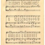 Vintage Christmas Sheet Music Printable   The Graphics Fairy   Christmas Carols Sheet Music Free Printable