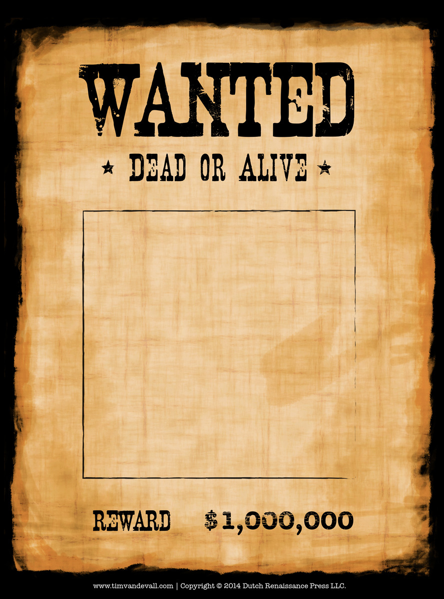 Wanted Poster Template Epic Wanted Poster Invitation Template Free - Free Printable Wanted Poster Invitations
