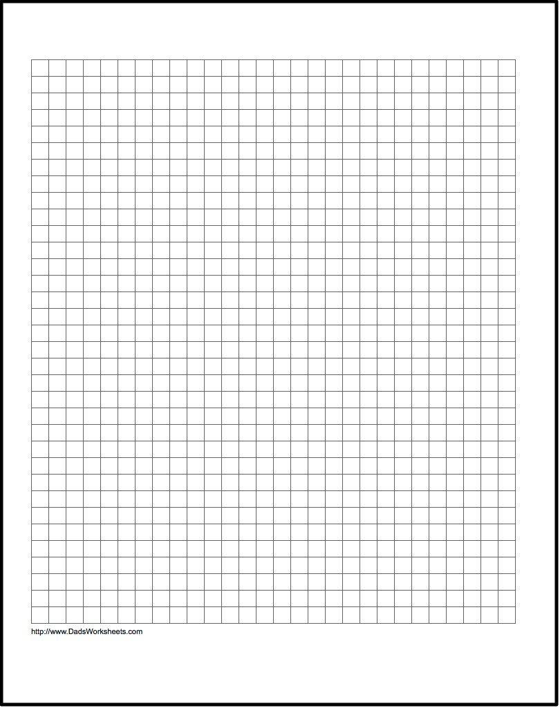 We Have Free Printable Graph Paper For Math Exercises, Crafts - Free Printable Graph Paper For Elementary Students