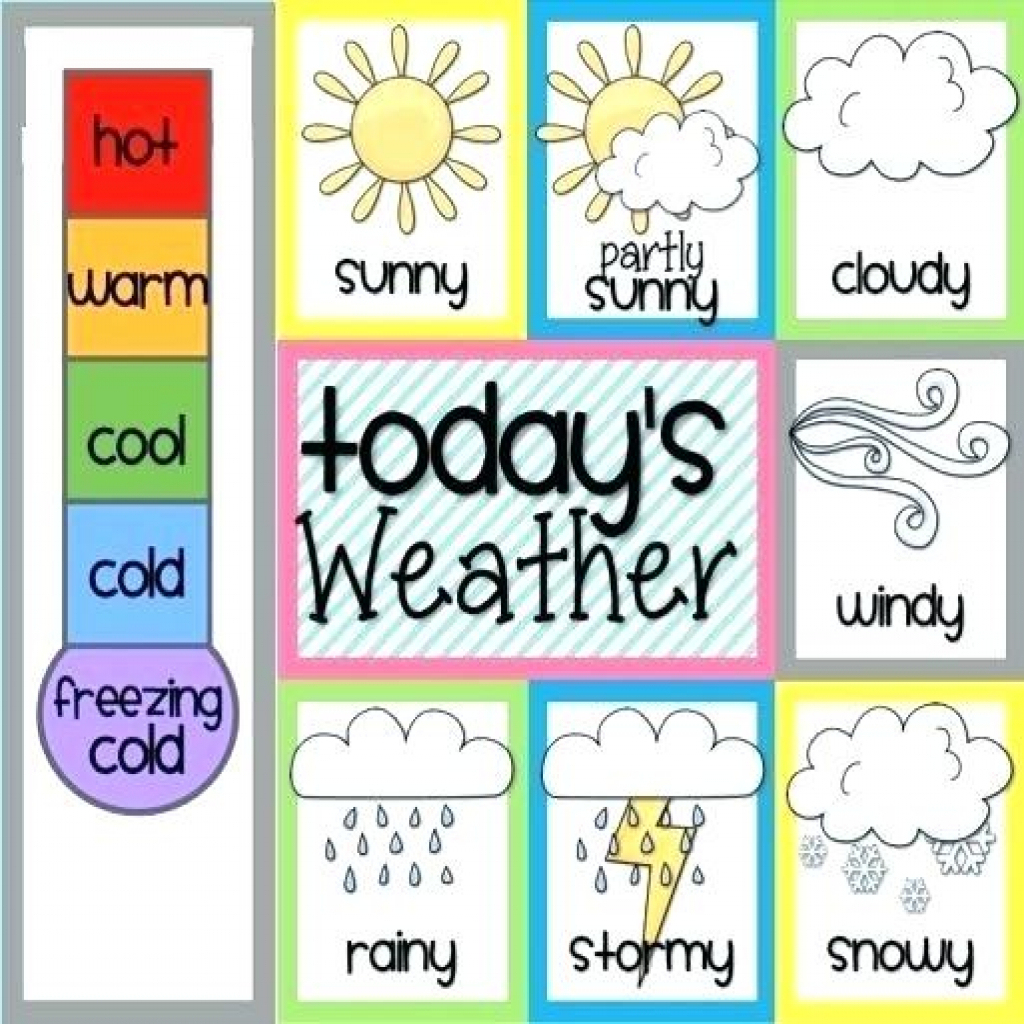 Weather Chart For Preschool | About Chart - Free Printable Weather Chart For Preschool