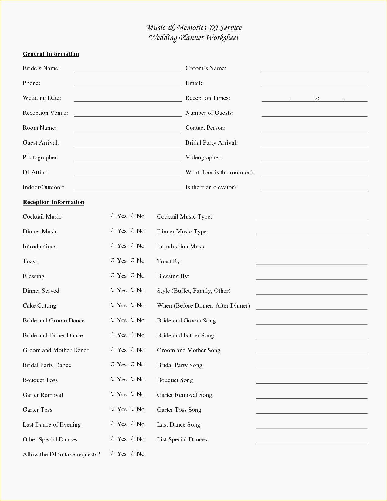 Wedding Planning Spreadsheet Or Free Printable Wedding Planner - Free Printable Wedding Planner Workbook